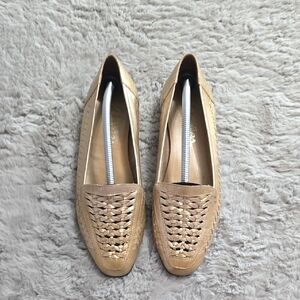 Westies woven metallic vintage loafers